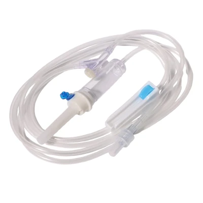 Set Infus Sekali Pakai Medis Dengan Jarum